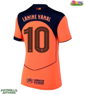 Barcelona Lamine Yamal #10 Tredje Tröja Kvinnor 2025-26 Kortärmad